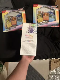 Pokemon TCG Factory Sealed Prismatic SPC And Two Prismatic Poster Collections - Image 4