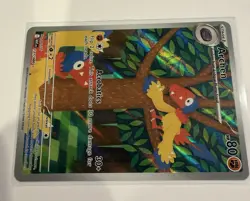 Pokemon TCG Archen 131/086 Sv: White Flare Holo Art Rare Near Mint - Image 5