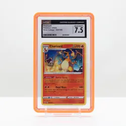 Pokemon Charizard Non-holo #025/185 Vivid Voltage 2020 - CGC 7.5 - Image 1