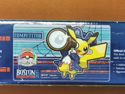 Pokemon 2015 World Championships Boston Pikachu Play Mat Playmat In Box - RARE - Image 1