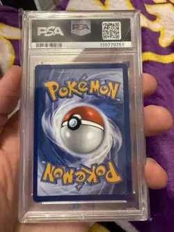 2025 POKEMON PRE EN-PRISMATIC EVOLUTIONS MASTER BALL REVERSE HOLO ESPEON PSA 9 - Image 2