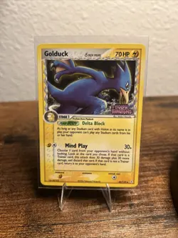Golduck 43/110 LP-DMG Reverse Holo *STAMPED* Holon Phantoms 2006 Pokemon TCG - Image 1