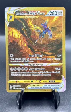 Pokemon TCG Origin Forme Dialga Vstar GG68/GG70 Crown Zenith - Image 1