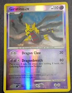 Pokemon - Giratina 28/127 - Platinum Base Set - Reverse HOLO RARE - 2009 - VLP - Image 1