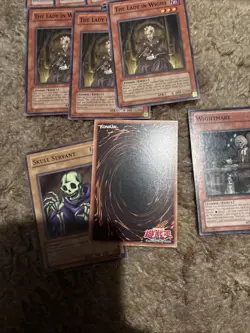 3x Yu-Gi-Oh! The Lady In Wight LODT-EN038 1st Wightmare 3x King Of Skull Servant - Image 2