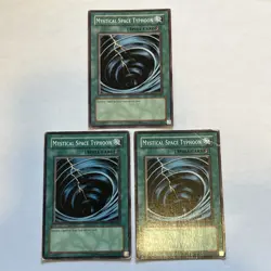 3x (MP/HP) Mystical Space Typhoon - SYE-037 - Common - Unlimited Edition YuGiOh - Image 1