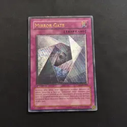 Yu-Gi-Oh! TCG Mirror Gate Trap Tactical Evolution 1st Edition TAEV-EN063 Holo NM - Image 1