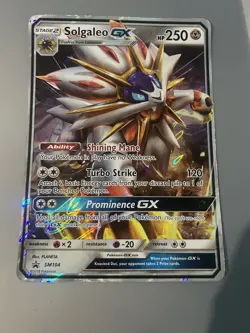 Pokemon Solgaleo GX Promo Holo 250 HP SM104 Jumbo Cards Oversized English - Image 1