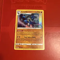 Lucario SWSH186 SWSH: Sword & Shield Promo Cards Holo - Image 1
