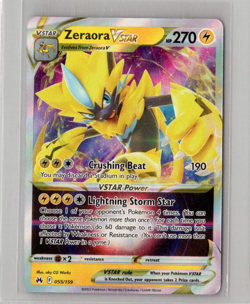 Zeraora VSTAR - 055/159 - Pokemon Crown Zenith Sword & Shield Ultra Rare Card NM - Image 1