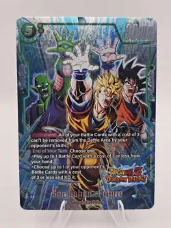 Bandai Son Gohan FB02-089 SR* alt art Foil Dragon Ball Super Card - Image 1