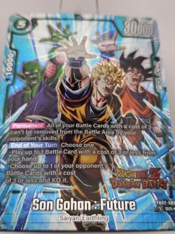 Bandai Son Gohan FB02-089 SR* alt art Foil Dragon Ball Super Card - Image 2