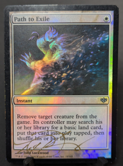 Path to Exile Conflux MP Signed Todd Lockwood MTG - Image 1