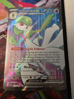 Gardevoir ex 228/198 Scarlet & Violet Full Art Ultra Rare Holo Pokemon Card NM - Image 1