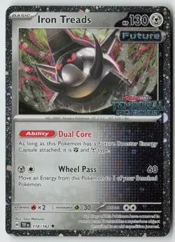 Iron Treads (Stamped) 118/162 - Miscellaneous Cards & Products Holo - PTCG - Image 1