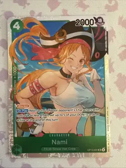 One Piece OP14-031 Nami Super Rare SR Card Game TCG - Image 1