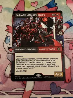 Carnage, Crimson Chaos (Borderless) Marvel's Spider-Man Regular - Image 1