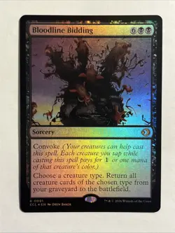Bloodline Bidding Lorwyn Eclipsed Foil - Image 1