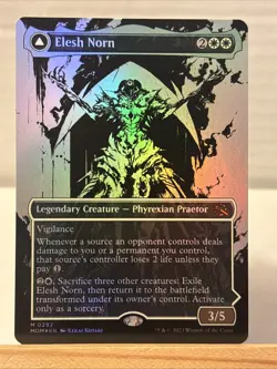 Elesh Norn/The Argent Etchings Showcase Foil M0292 MTG(MOM) - Image 1