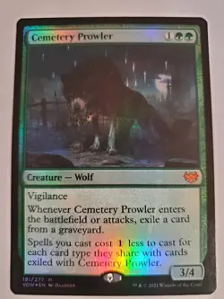 Cemetery Prowler Innistrad: Crimson Vow Foil - Image 1