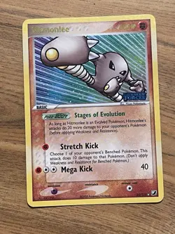 Hitmonlee Unseen Forces Reverse Holo Stamped Pokemon TCG Card 25/115 - Image 3