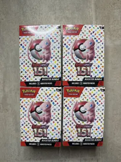 4 X Pokemon TCG Scarlet & Violet 151 Booster Bundle Sealed New (6 packs)✅ - Image 2