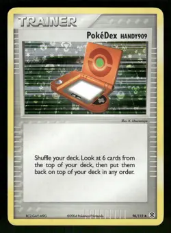 Pokemon PokeDex (HANDY909) Uncommon FireRed & LeafGreen 96/112 LP Reverse Holo - Image 1