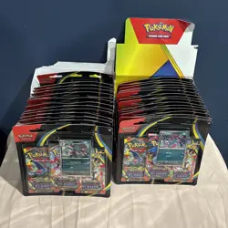 Pokemon Mega Evolution Phantasmal Flames 3Pk Booster Blister 2025 Lot of 15 - Image 1