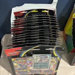 Pokemon Mega Evolution Phantasmal Flames 3Pk Booster Blister 2025 Lot of 15 - Image 4