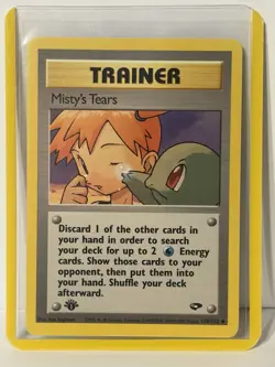 Pokemon Misty's Tears Gym Challenge 1st Edition Uncommon Card 118/132 - Image 1