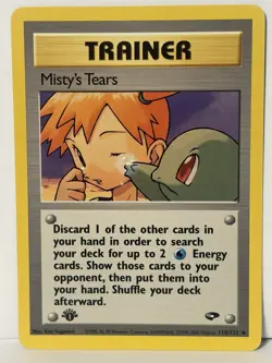 Pokemon Misty's Tears Gym Challenge 1st Edition Uncommon Card 118/132 - Image 2