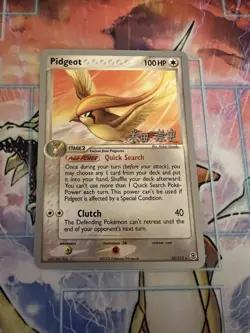 Pokemon Pidgeot Takashi Yoneda 2005 World Championship Decks 10/112 NM - Image 1