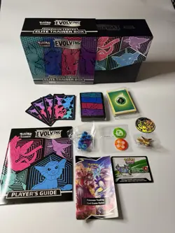 Pokemon Center Evolving Skies EMPTY ETB No Packs/Promo Accessories Only! - Image 1