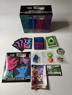Pokemon Center Evolving Skies EMPTY ETB No Packs/Promo Accessories Only! - Image 2