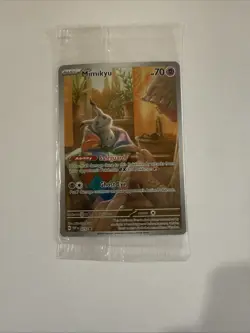 Pokemon TCG Mimikyu SVP 075, Promo, NM/M Sealed - Image 1