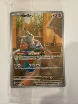 Pokemon TCG Mimikyu SVP 075, Promo, NM/M Sealed - Image 4