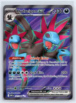 Hydreigon ex 161/086 Full Art Ultra Rare White Flare Pokemon TCG - Image 1