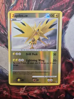 Pokemon TCG Zapdos Supreme Victors 48/147 Reverse Holo LP - Image 1