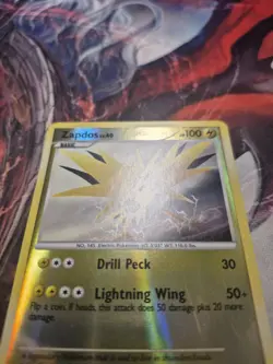 Pokemon TCG Zapdos Supreme Victors 48/147 Reverse Holo LP - Image 2