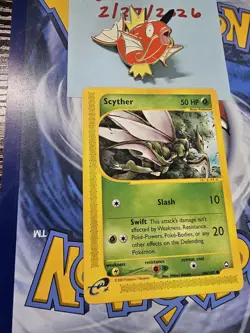 Pokemon Scyther Aquapolis Nonholo (Read Description) - Image 2