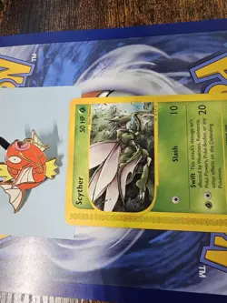 Pokemon Scyther Aquapolis Nonholo (Read Description) - Image 3