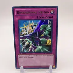 Dimensional Prison LCGX-EN220 Ultra Rare 1st Edition Yu-Gi-Oh NM - Image 1