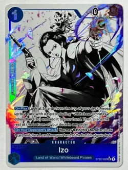 Izo ST22-002 Parallel Starter Deck 22: Ace & Newgate MINT - Image 1