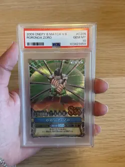 2009 ONE PIECE ONEPY BERRY MATCH VOL.6 #C205 RORONOA ZORO PSA 10 POP 7 - Image 1