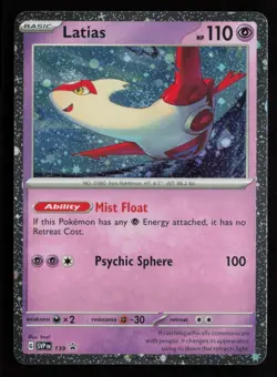 Latias - Cosmo Holo 139 Pokemon SV: Scarlet & Violet Promo Cards Promo NM - Image 1