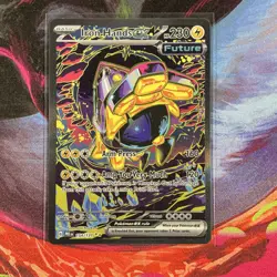 Pokemon Iron Hands ex SV: Prismatic Evolutions Rare Holo 154/131 230 HP Card - Image 1
