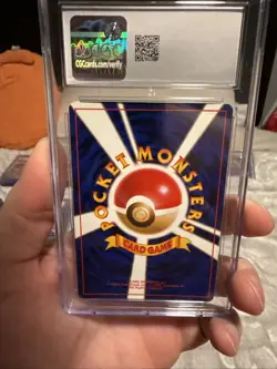 Machamp CGC 8 (1996) Base Set Japanese Holo Pokemon Card No. 068 - Image 2