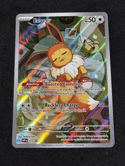 Eevee 173 Sv: Scarlet & Violet Promo Cards Holo Pokemon Card Prismatic Evolution - Image 1