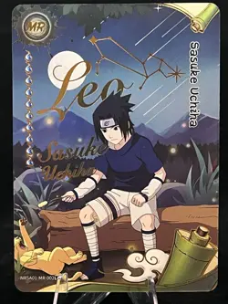 Sasuke Uchiha NRSA01-MR-002L4 Heavens Scroll English Naruto Kayou Card NM - Image 1