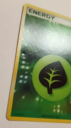 Pokemon 2007 Grass Energy Holo Card 103/108 Power Keepers Series (2 Card Lot) - Image 2